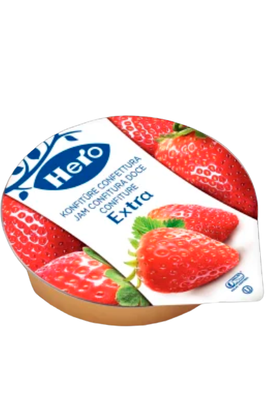 CONFITURA FRESA (120 U) 25 GR HERO