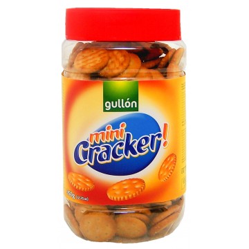 GALLETAS MINI SALADAS BOTE 350 GR GULLON