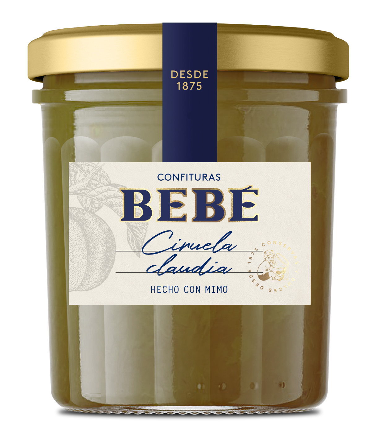 CONFITURA CIRUELA 370 GR. BEBE