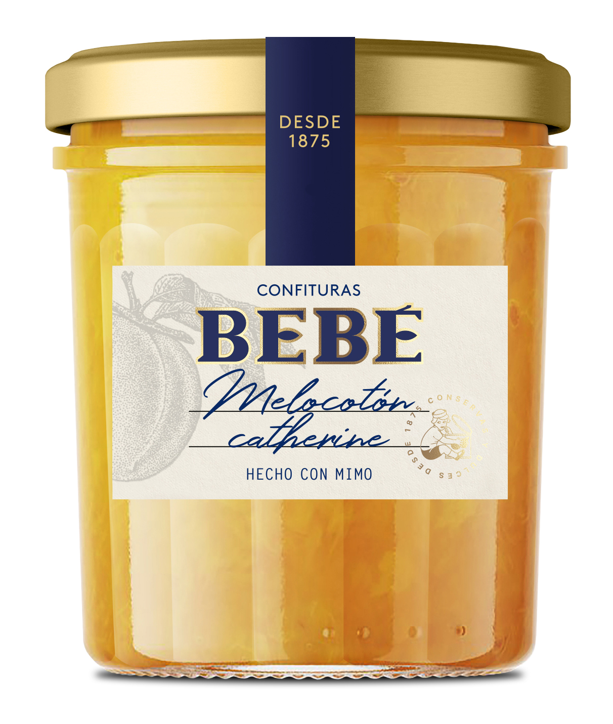 CONFITURA MELOCOTON 370 GR. BEBE