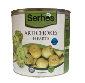ALCACHOFAS ENTERAS 25/30 LATA 3 KG SERHO