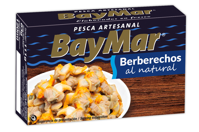 BERBERECHOS PEQUEÑOS LATA 111 GR BAYMAR