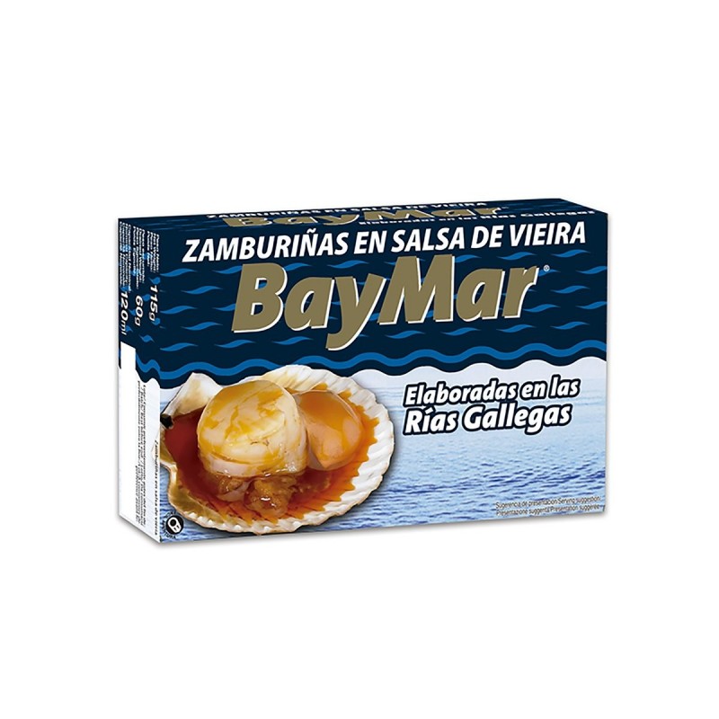 ZAMBURIÑAS EN SALSA VIEIRA OL-120 BAYMAR