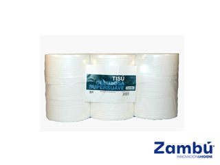 PAPEL HIG.INDUST.123 M (18 UNID) 2 CAPAS