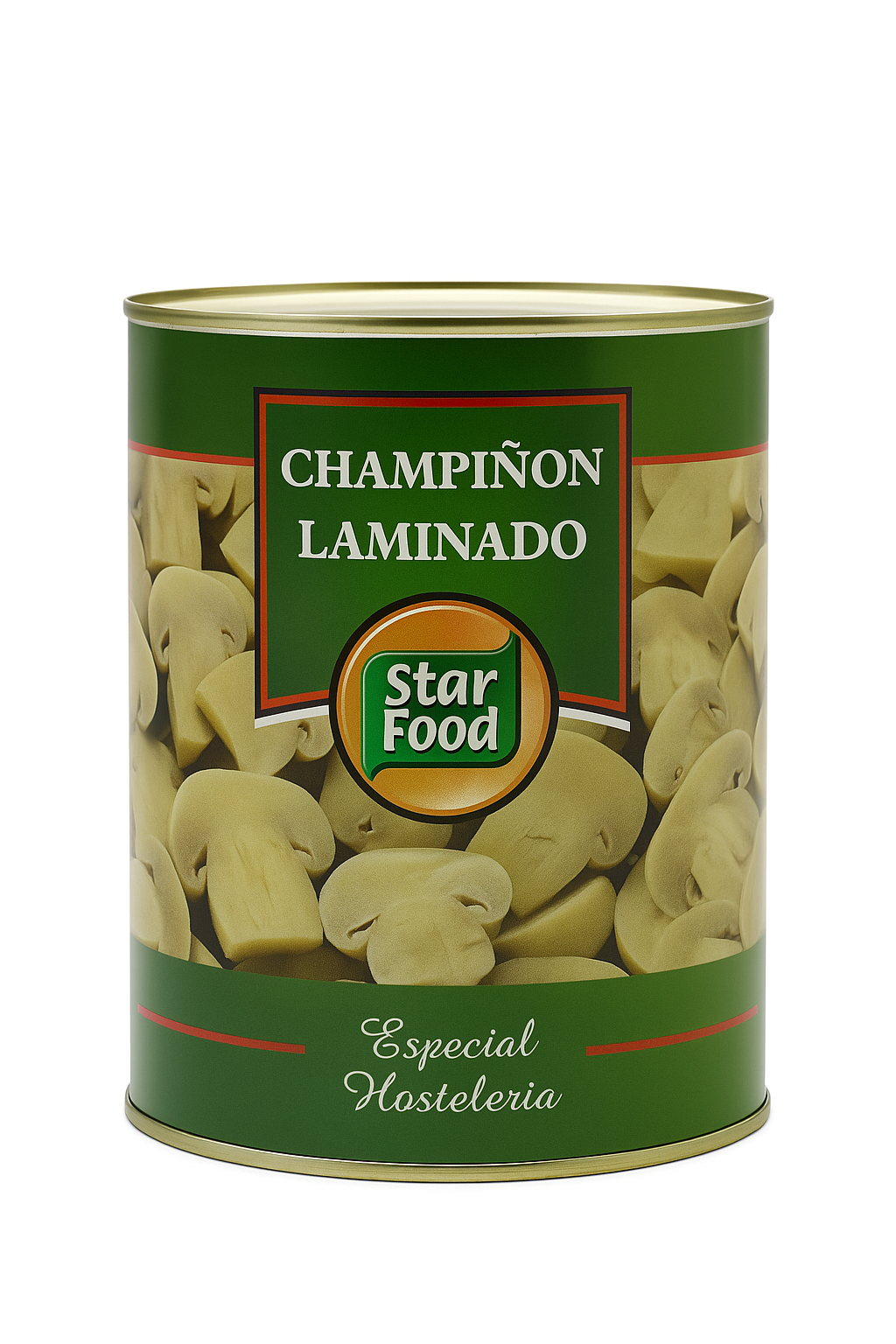 CHAMPIÑONES LAM. 3KG (P.E. 1.150 KR) STAR FOOD