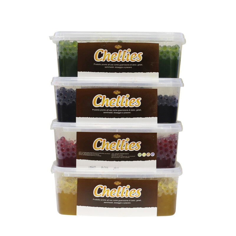 CHELLIES AMARILLO CUBO 2 KG BRAUN