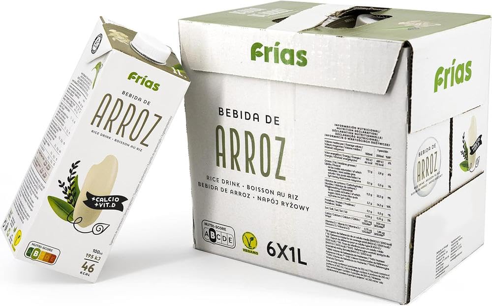 BEBIDA DE ARROZ CAJA 6 UD X 1 L FRIAS