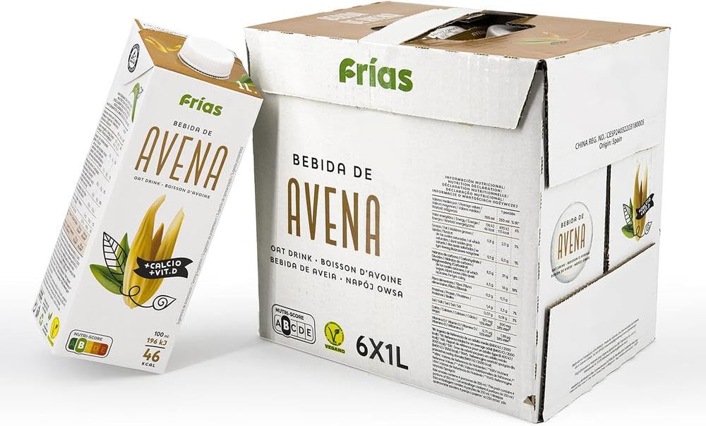 BEBIDA DE AVENA CAJA 6 UD X 1 L FRIAS