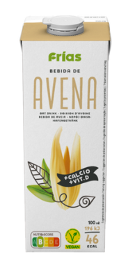 BEBIDA DE AVENA 1L (CAJA 6U) FRIAS