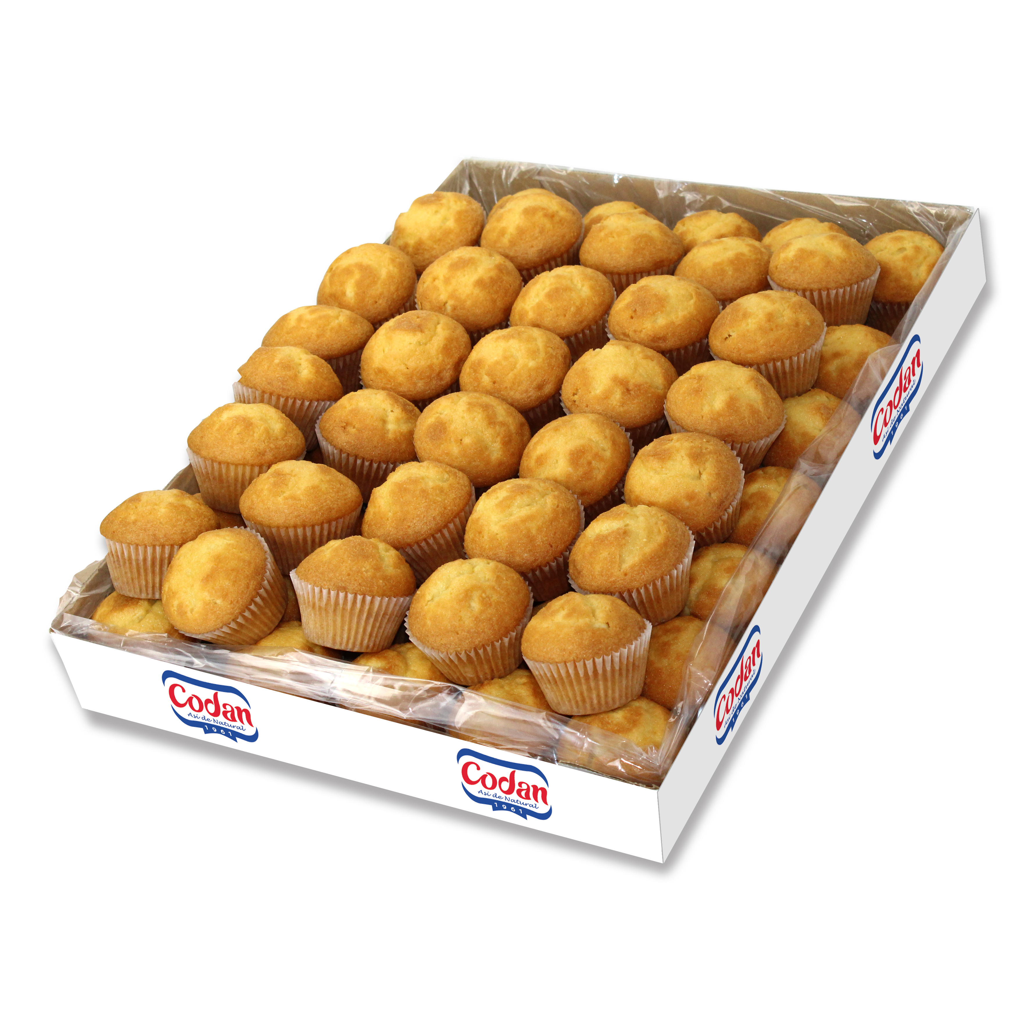 MAGDALENAS SUPREMAS GRANEL 72 PZ X 7,5 KG CODAN