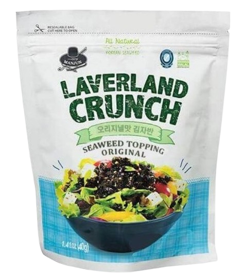 ALGA TOPPING SNACK 40GR (CAJA 30 U) MANJUN