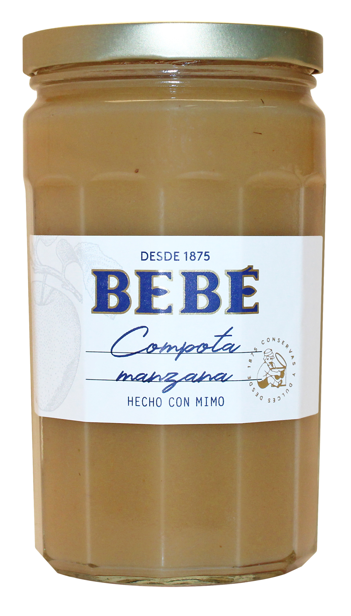 COMPOTA MANZANA 625GR BEBE