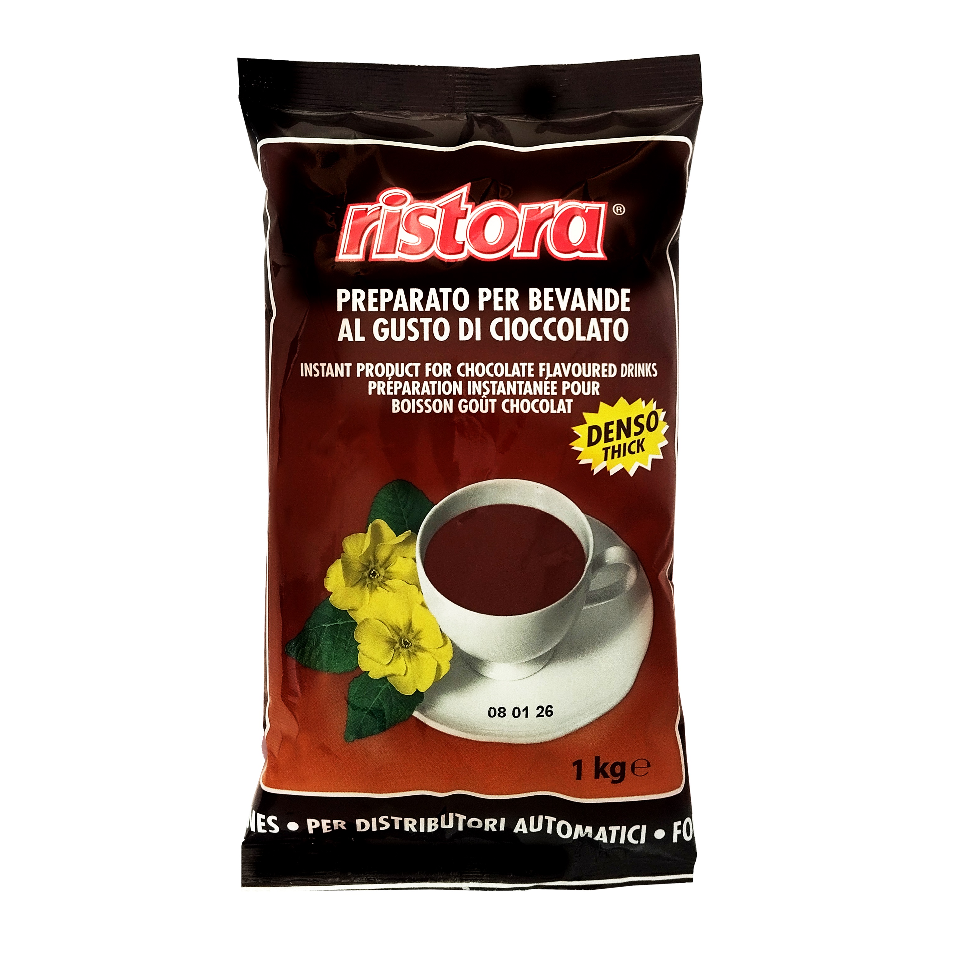 CHOCOLATE DENSO BOLSA 1 KG. RISTORA