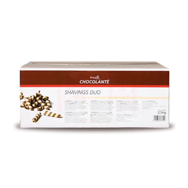 VIRUTAS CHOCOLATE BLANCO (SHAVING) BIB 2,5KG