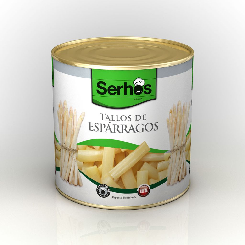 ESPARRAGOS TALLOS 3 KG. SERHOS
