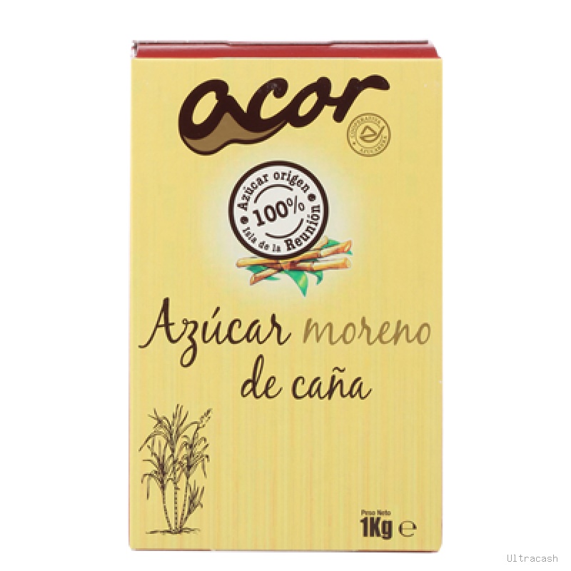 AZUCAR MORENO DE CAÑA BOLSA 1KG ACOR