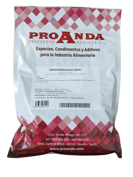 ESPECIAS CAJUN PROANDA BOLSA 1,2KG