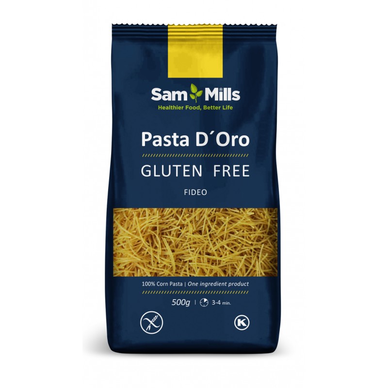 FIDEOS SIN GLUTEN 500GR SAM MILLS