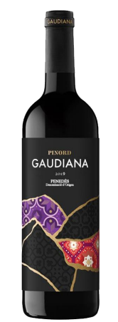 VINO TINTO D.O. PENEDES GAUDIANA 0,75L 12,5º