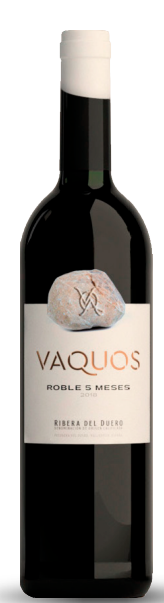 VINO TINTO RIBERA DEL DUERO VAQUOS ROBLE 0,75L 14º