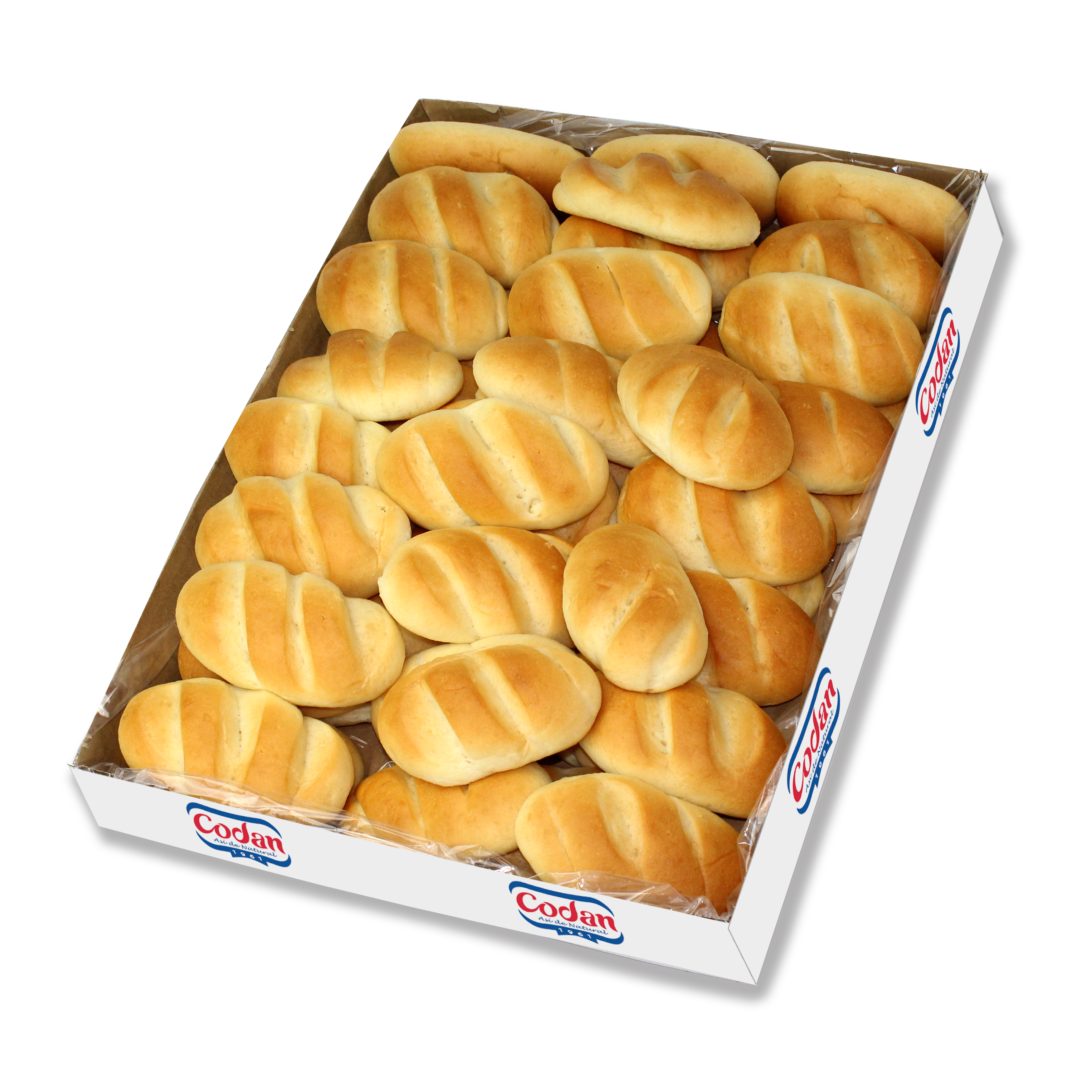 PAN DE LECHE GRANEL 150 PZ X 4,50 KG CODAN