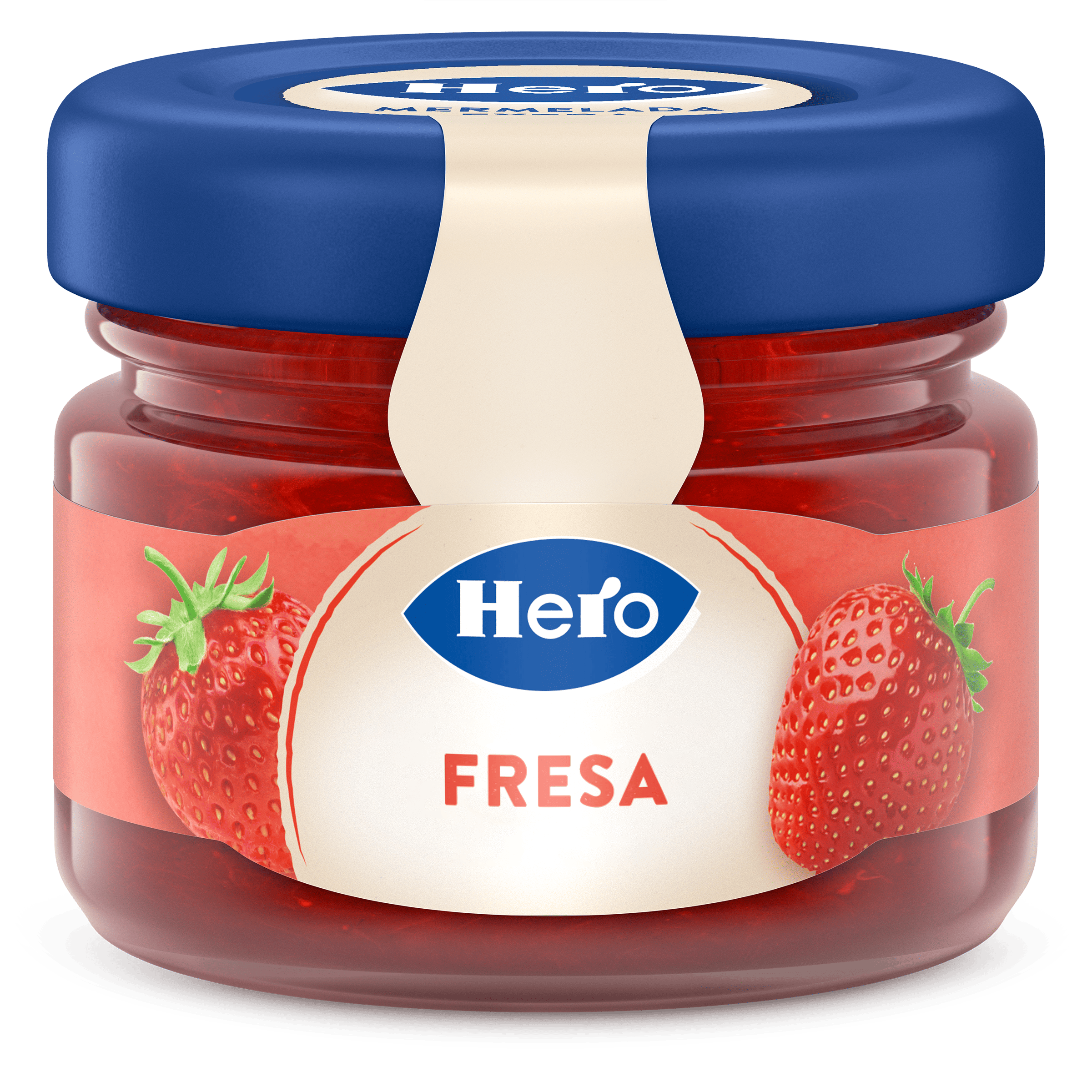 MERMELADA FRESA CRISTAL CAJA 72U X 28,3 G HERO