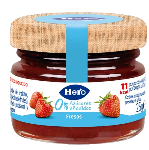 CONFITURA FRESA CRISTAL DIET (72U) 25 GR