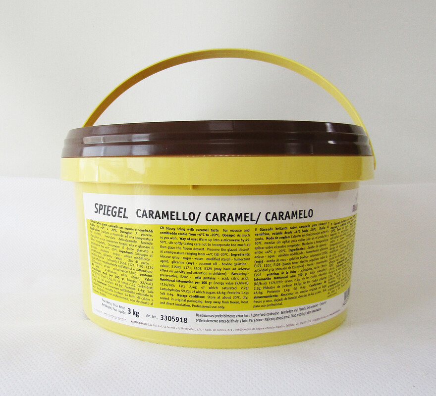 SPIEGEL CARAMELO CUBO 3KG BRAUN