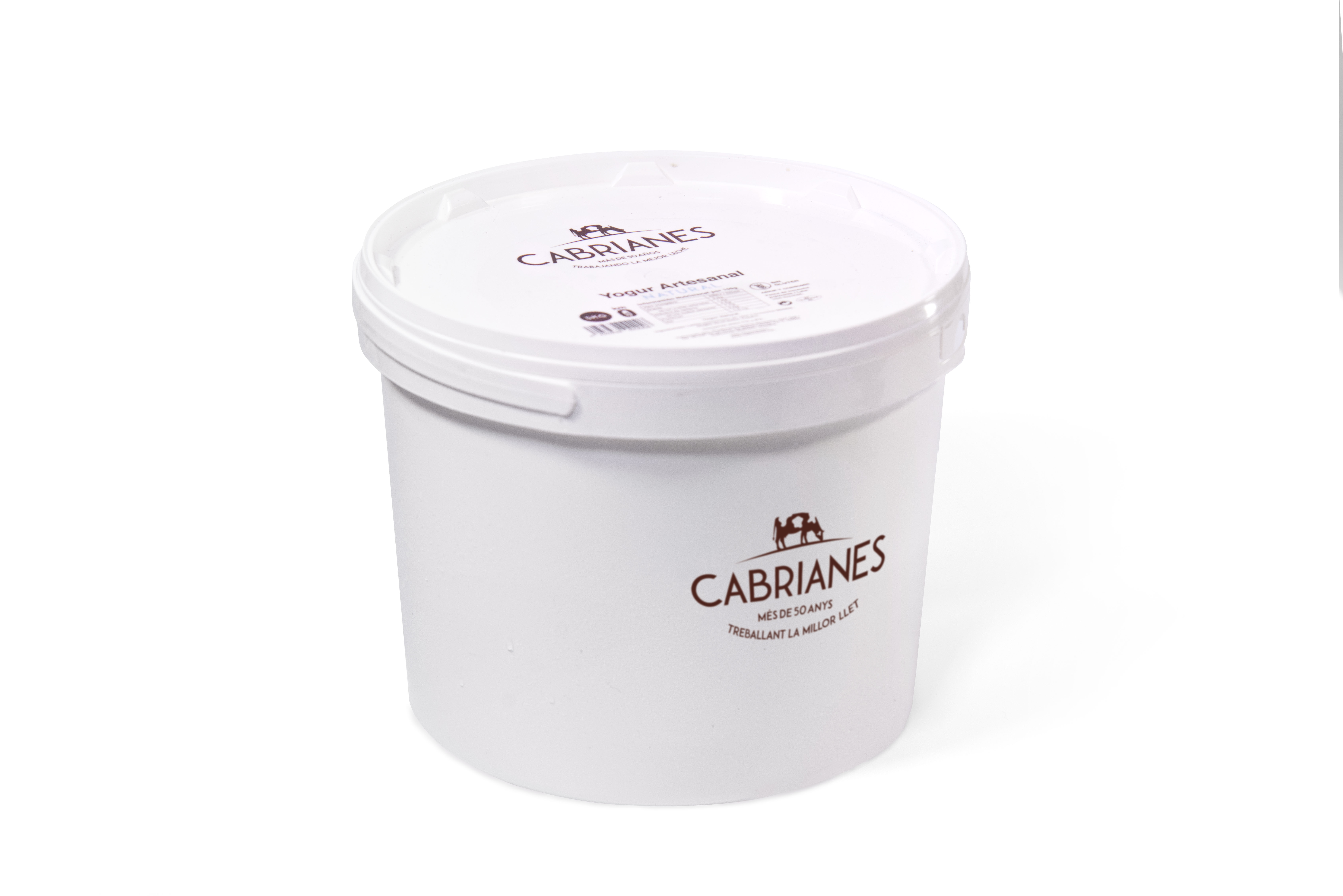 YOGURT NATURAL 5KG CABRIANES