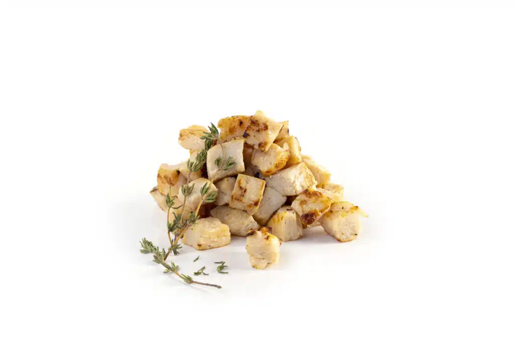 DADOS PECHUGA POLLO ASADOS 12MM (BOLSA 2,5KG)CONG.