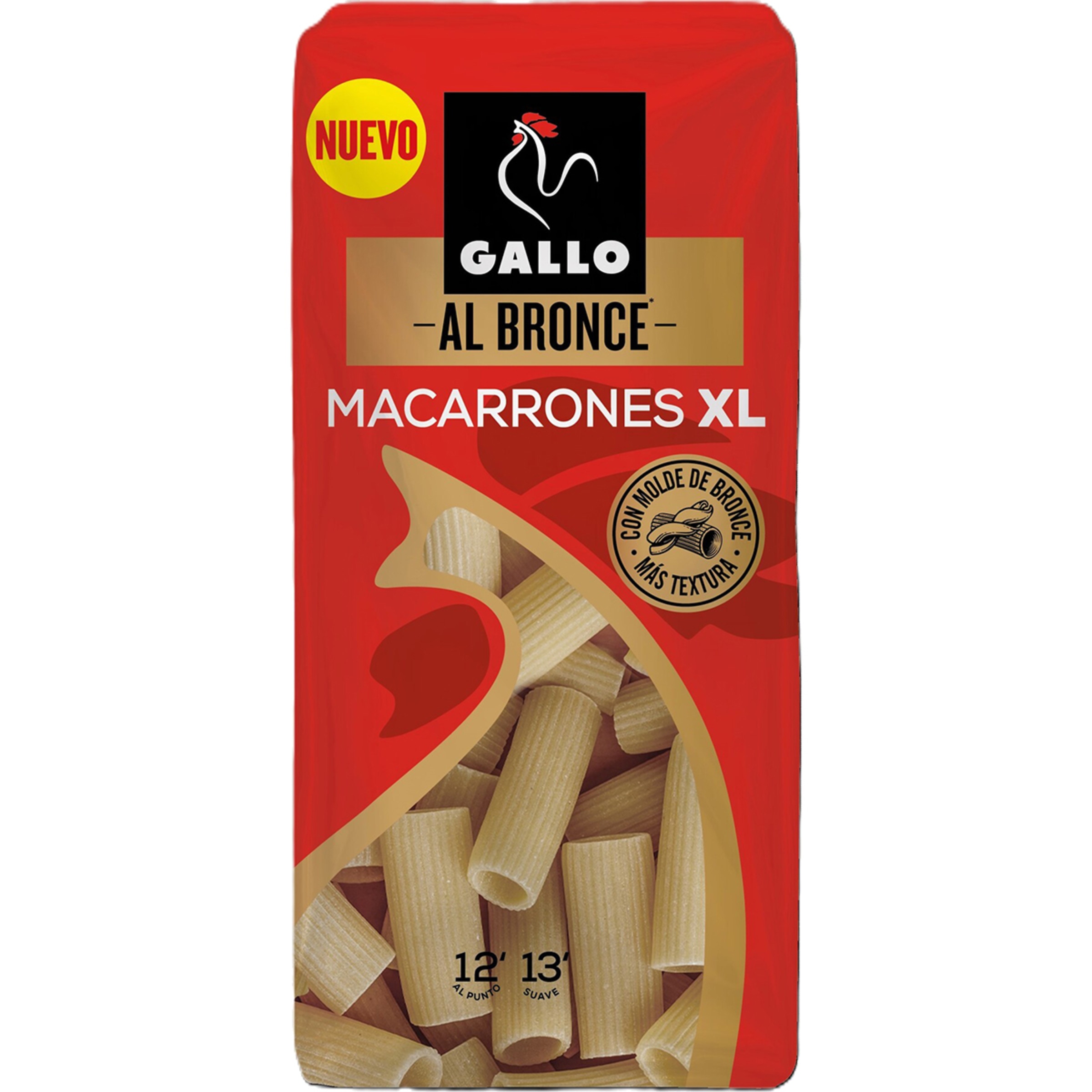 MACARRONES XL RIGATONI BOLSA 450 G GALLO