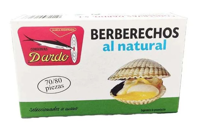 BERBERECHOS AL NATURAL 120GR (70-80 PIEZ