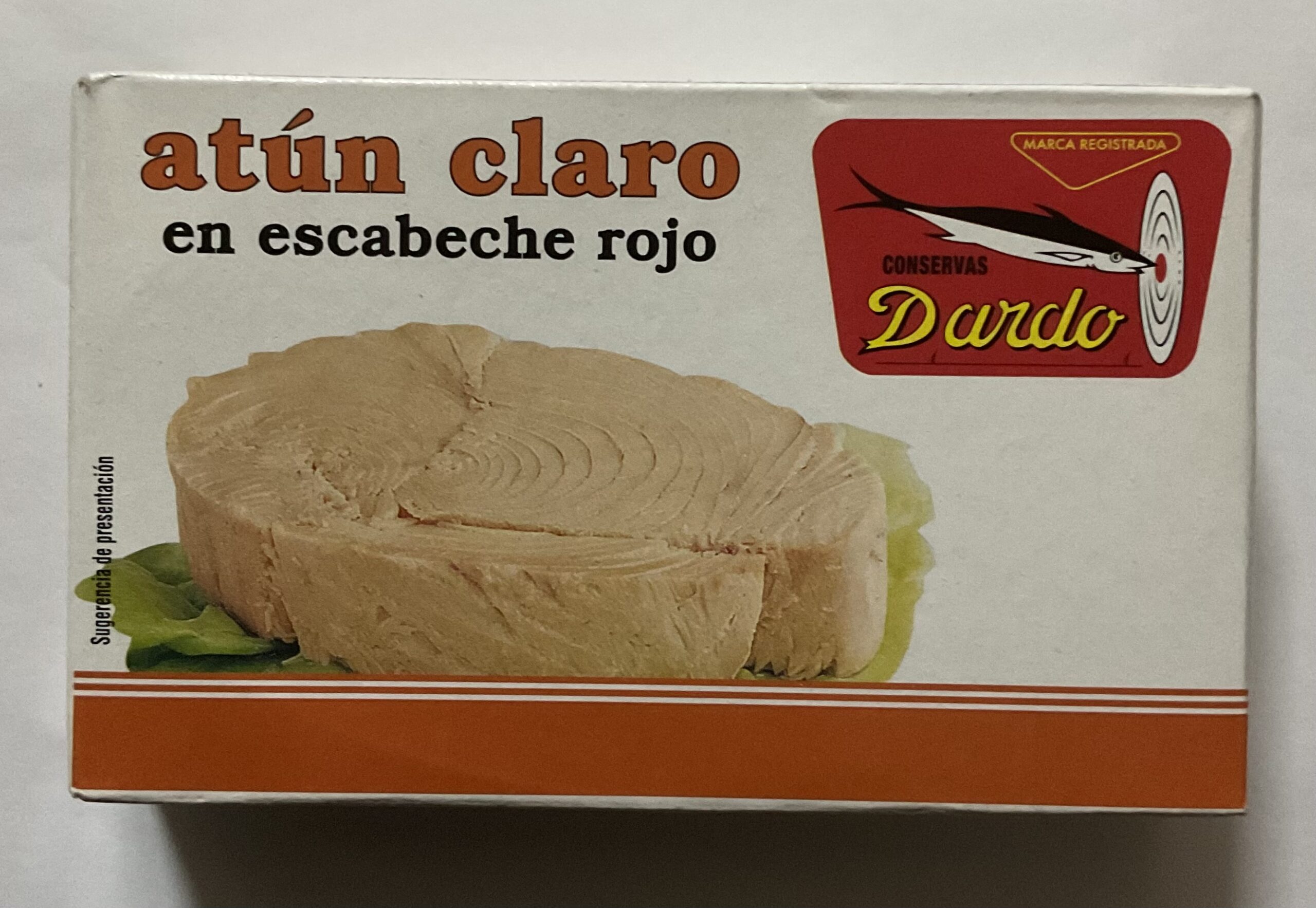 ATUN  ESCABECHE ROJO LATA 1,8 KG P.E. 1,2 KG DARDO