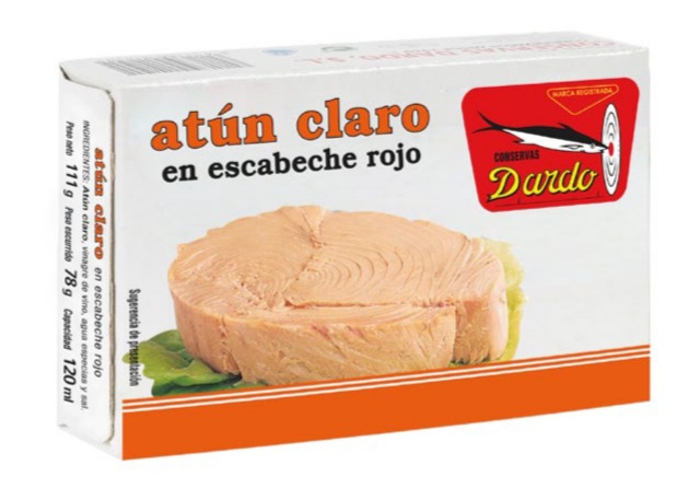 ATUN  ESCABECHE ROJO LATA 1,8 KG P.E. 1,2 KG DARDO