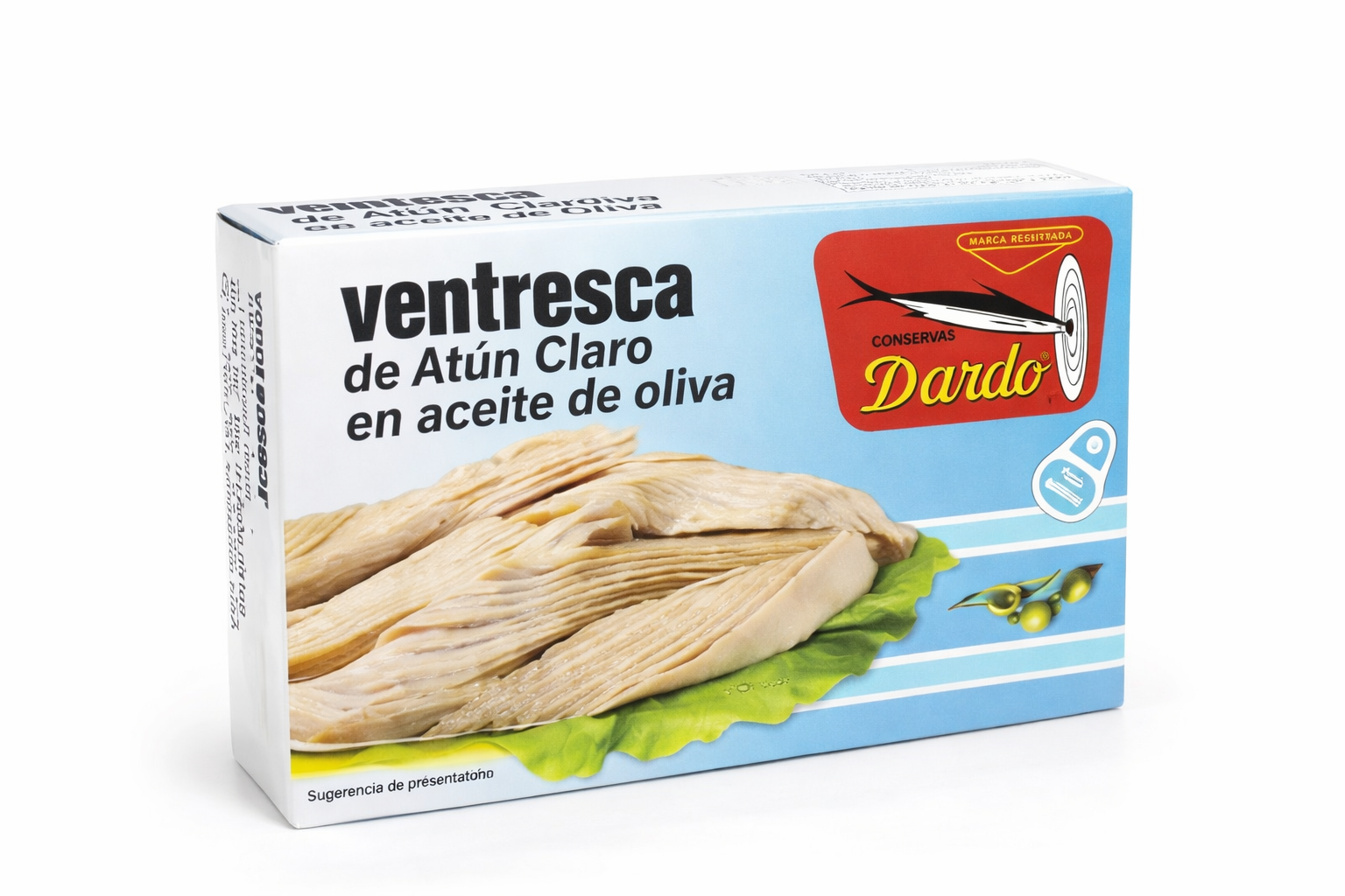VENTRESCA DE ATUN ACEITE OLIVA LATA 120 