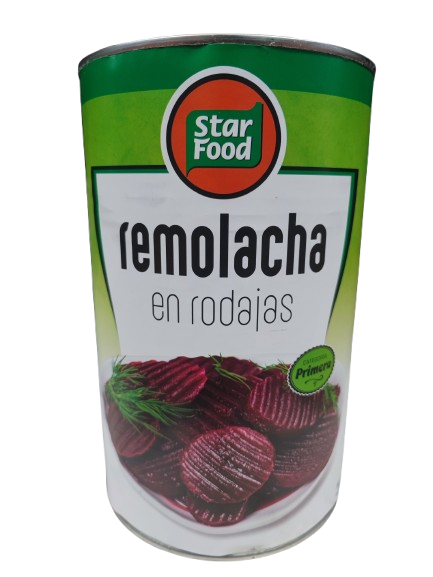 REMOLACHA RODAJAS 3 KG STAR FOOD