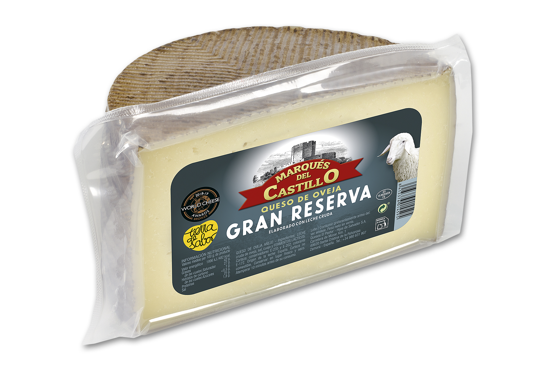 MITAD QUESO OVEJA AÑEJO (KG) MARQUÉS DEL