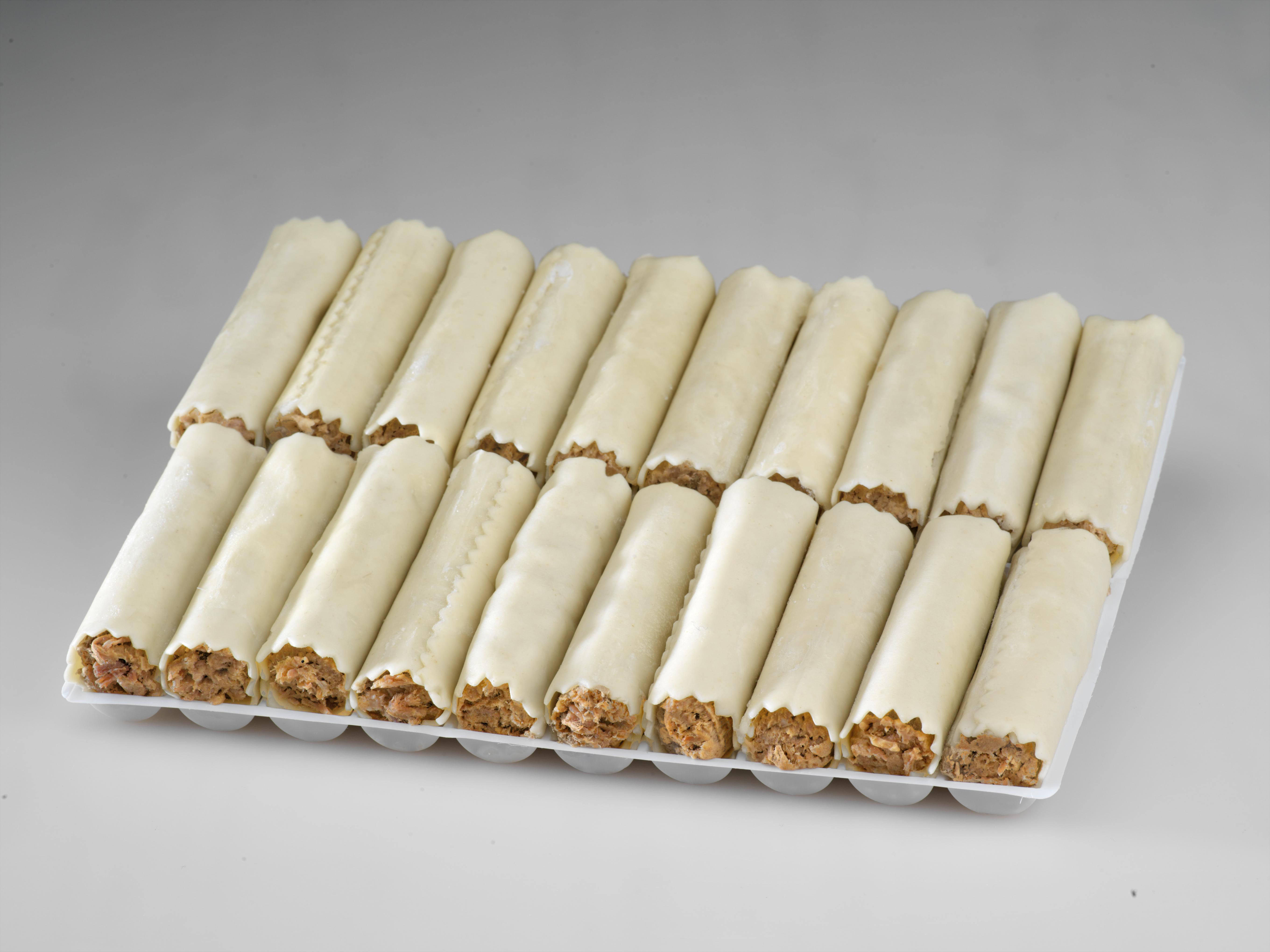 CANELONES CARNE CATERING SIN BECHAMEL (120 PIEZAS)