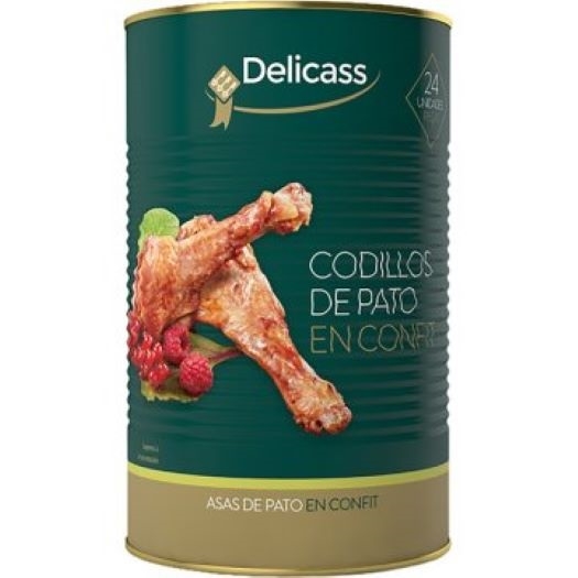 CODILLO DE PATO CONFIT (24 PIEZAS) 4KG DELICASS