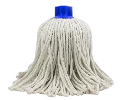 RECAMBIO FREGONA ALGODÓN BLANCO 52CM 215GR