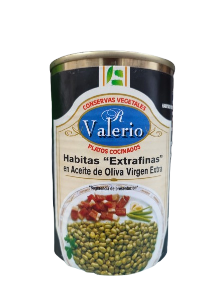 HABITAS FRITAS ACEITE OLIVA LATA 500 G P.E. 280 G