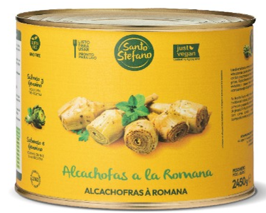 ALCACHOFAS A LA ROMANA 3KG SANTO STEFANO