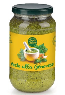SALSA PESTO GENOVESA 500GR SANTO STEFANO