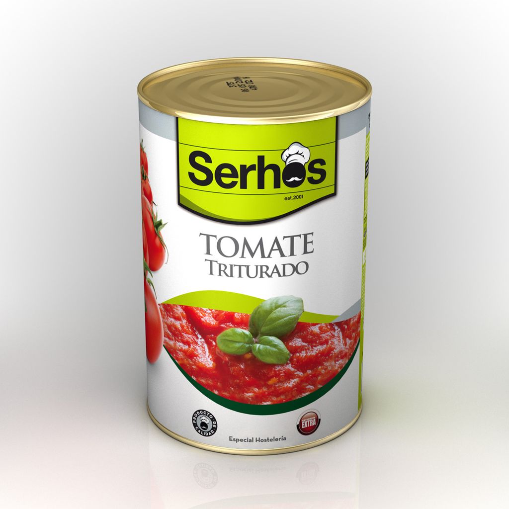 TOMATE TRITURADO LATA 5 KG P.E.4KG SERHO