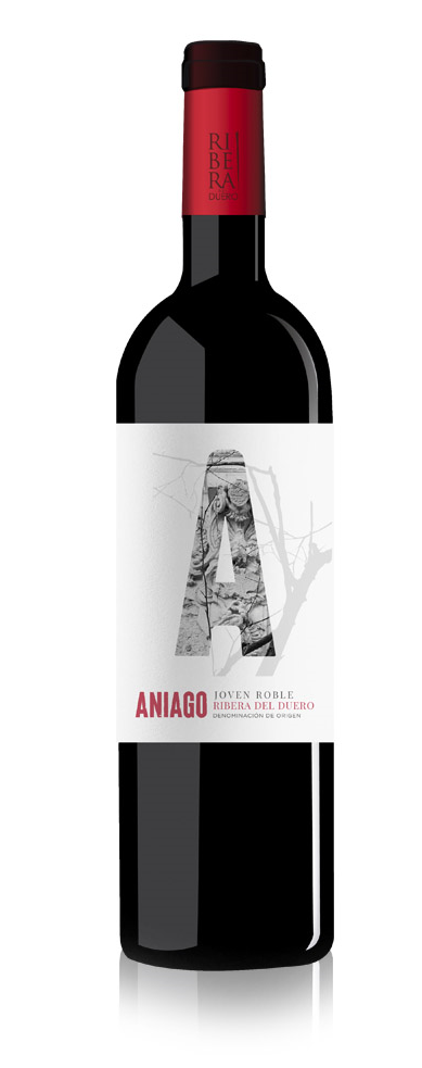 VINO TINTO RIBERA DEL DUERO ANIAGO ROBLE 0,75L 14º