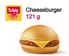 CHEESEBURGER 121GR (6UDS) CONG. S/GLUTEN