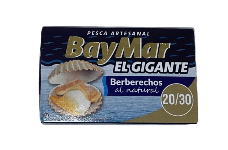 BERBERECHOS NATURAL 20/30 LATA 120 G BAY