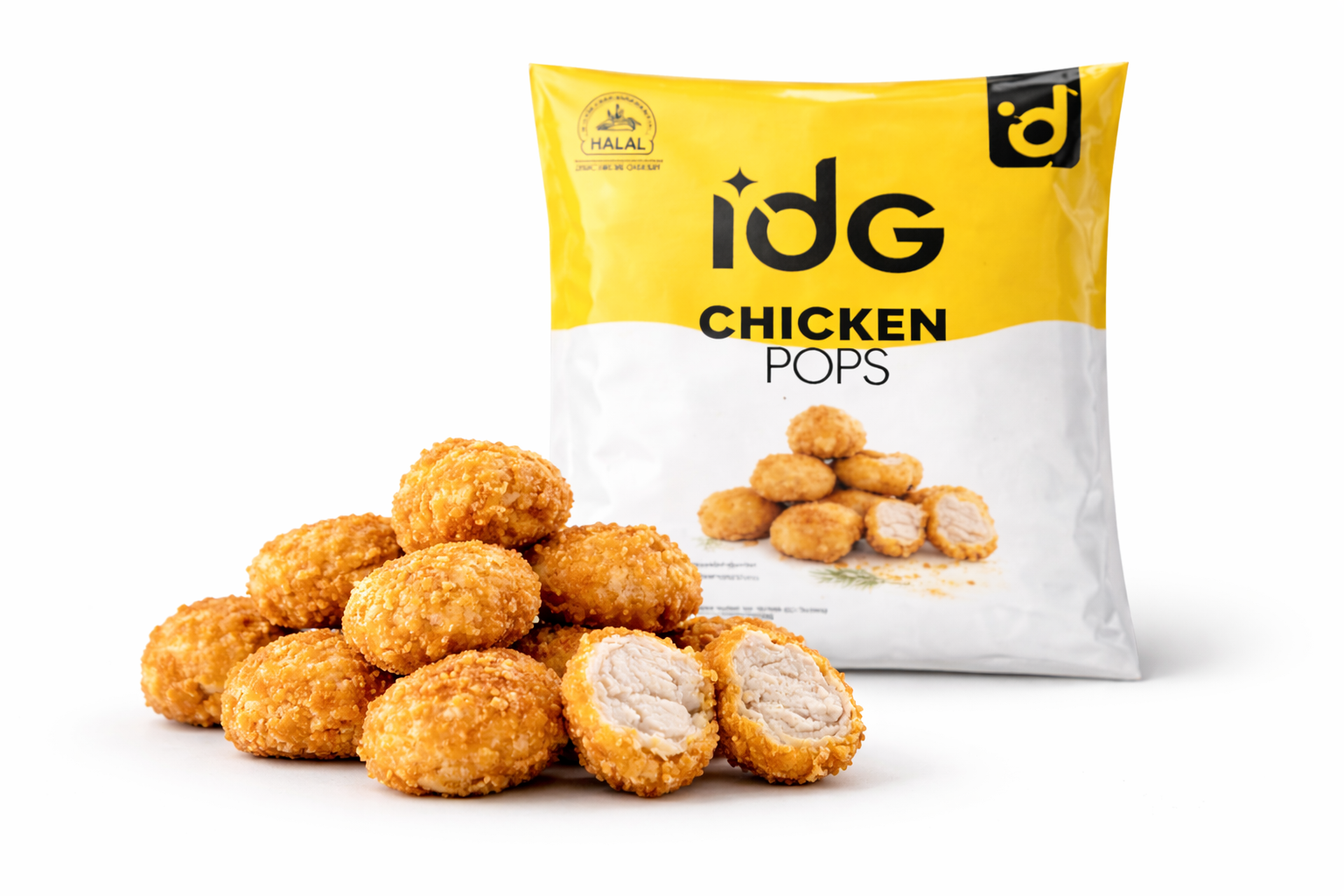 CHICKEN POPS 1 KG IDG