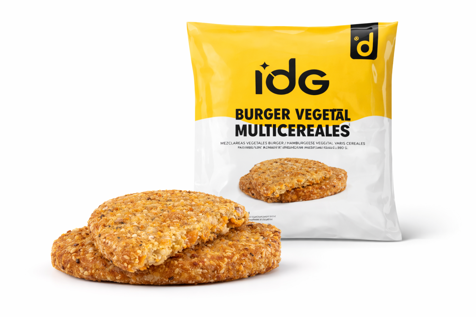 BURGER VEGETAL MULTICEREALES 5 BOLSAS X 