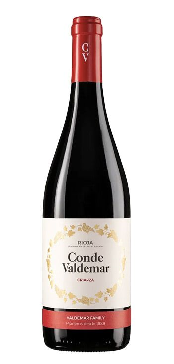 VINO TINTO CRIANZA CONDE VALDEMAR 0,75L 14º